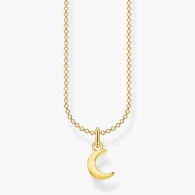 Thomas Sabo Gold-Plated Moon Necklace