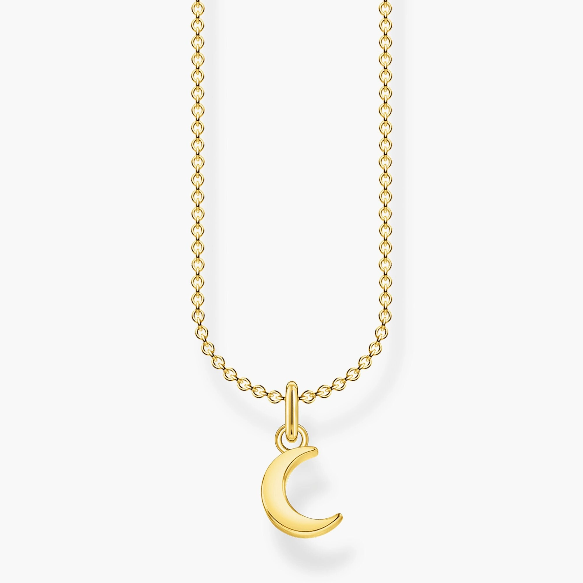 Thomas Sabo Gold-Plated Moon Necklace
