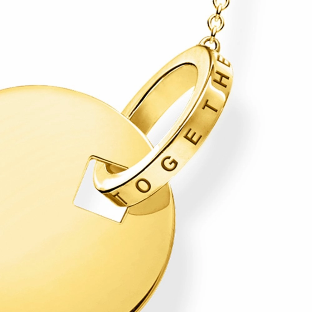 Thomas Sabo Gold Together Necklace