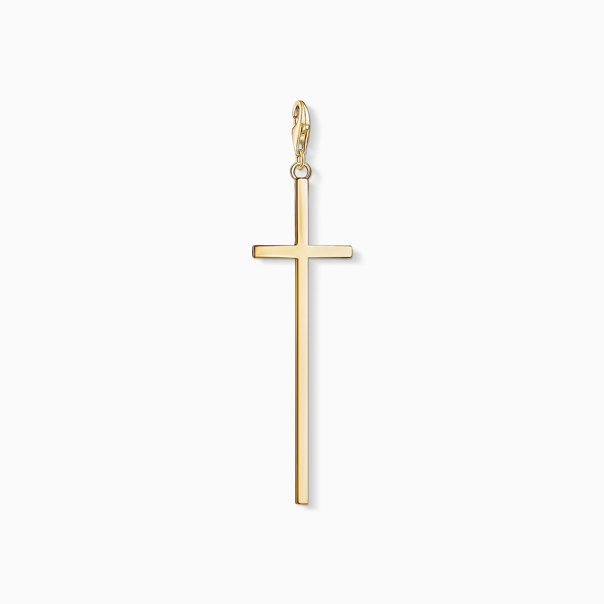 Thomas Sabo Golden Cross Pendant Charm