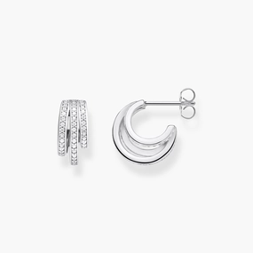 Thomas Sabo Hoop earrings silver rings