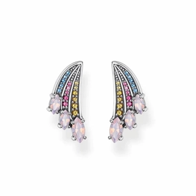 Thomas Sabo Hummingbird Wing earrings, sterling silver