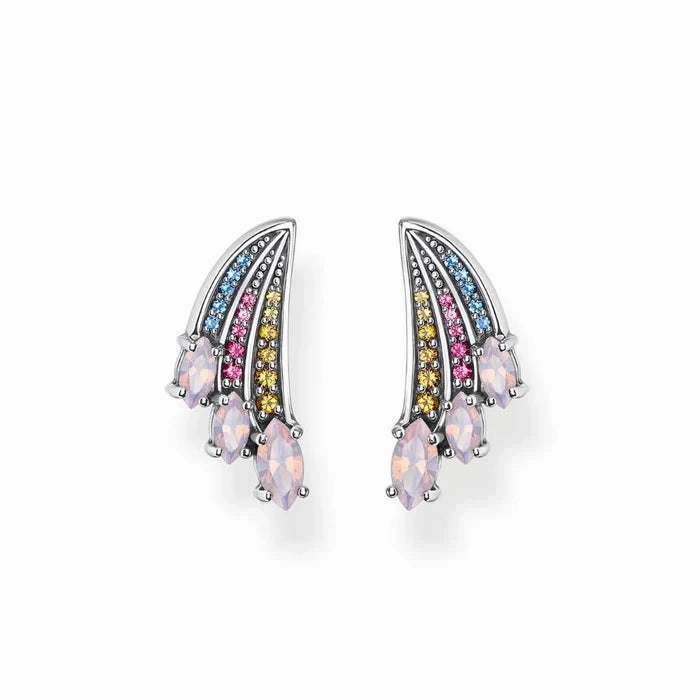 Thomas Sabo Hummingbird Wing earrings, sterling silver