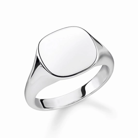 Thomas Sabo Rebel At Heart Sterling Silver Classic Signet Ring