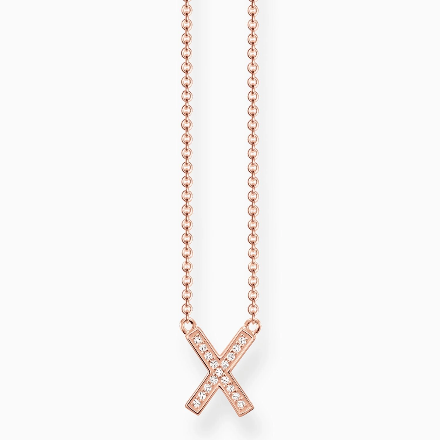 Thomas Sabo Rose Gold X Necklace
