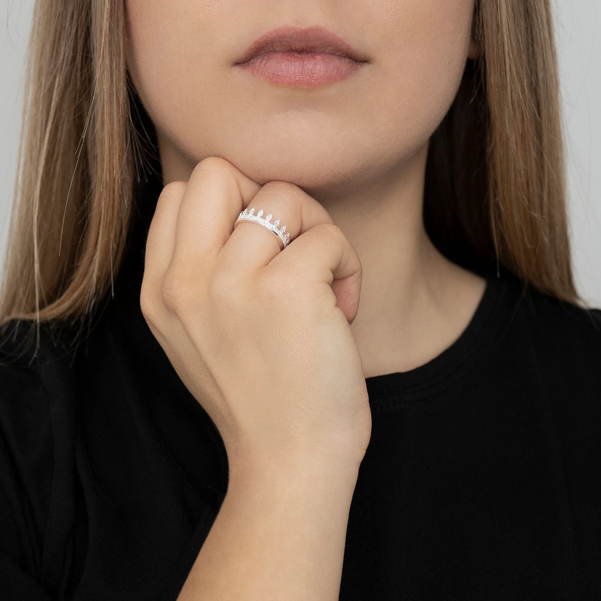 Thomas Sabo Silver Crown Ring