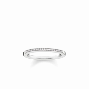 Thomas Sabo Silver Diamond Ring