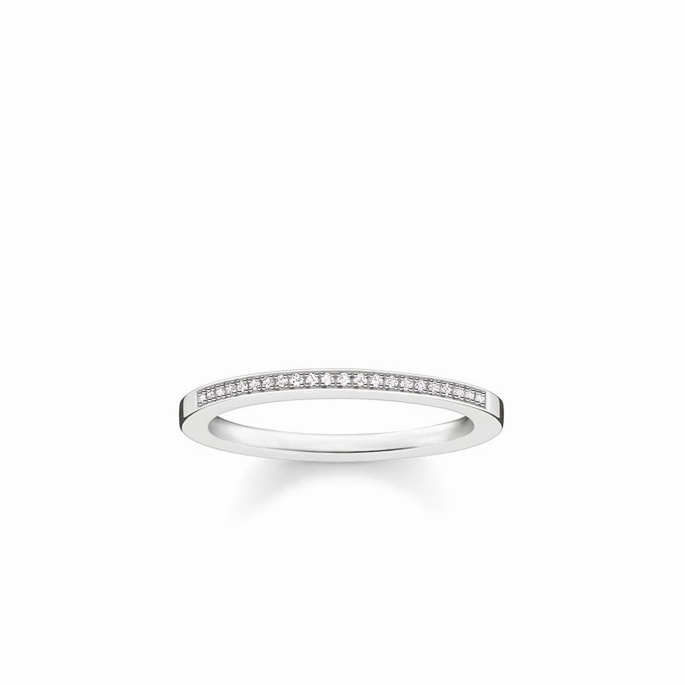 Thomas Sabo Silver Diamond Ring