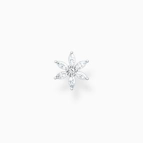 Thomas Sabo Sterling Flower Single Stud Earring