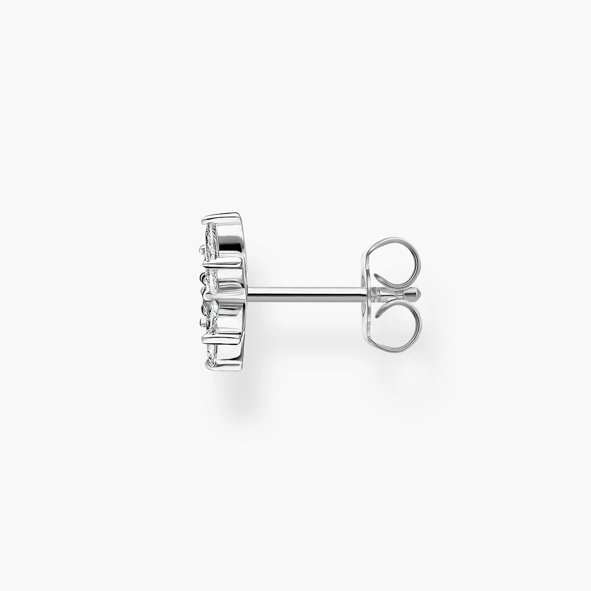 Thomas Sabo Sterling Flower Single Stud Earring