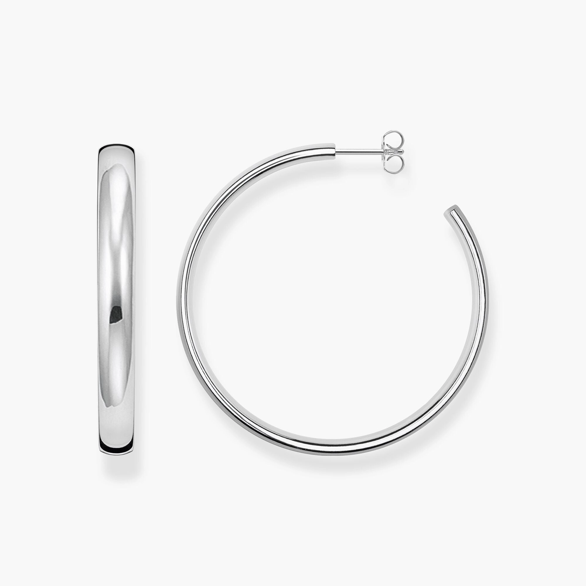 Thomas Sabo Sterling Silver Large Hoop Earrings
