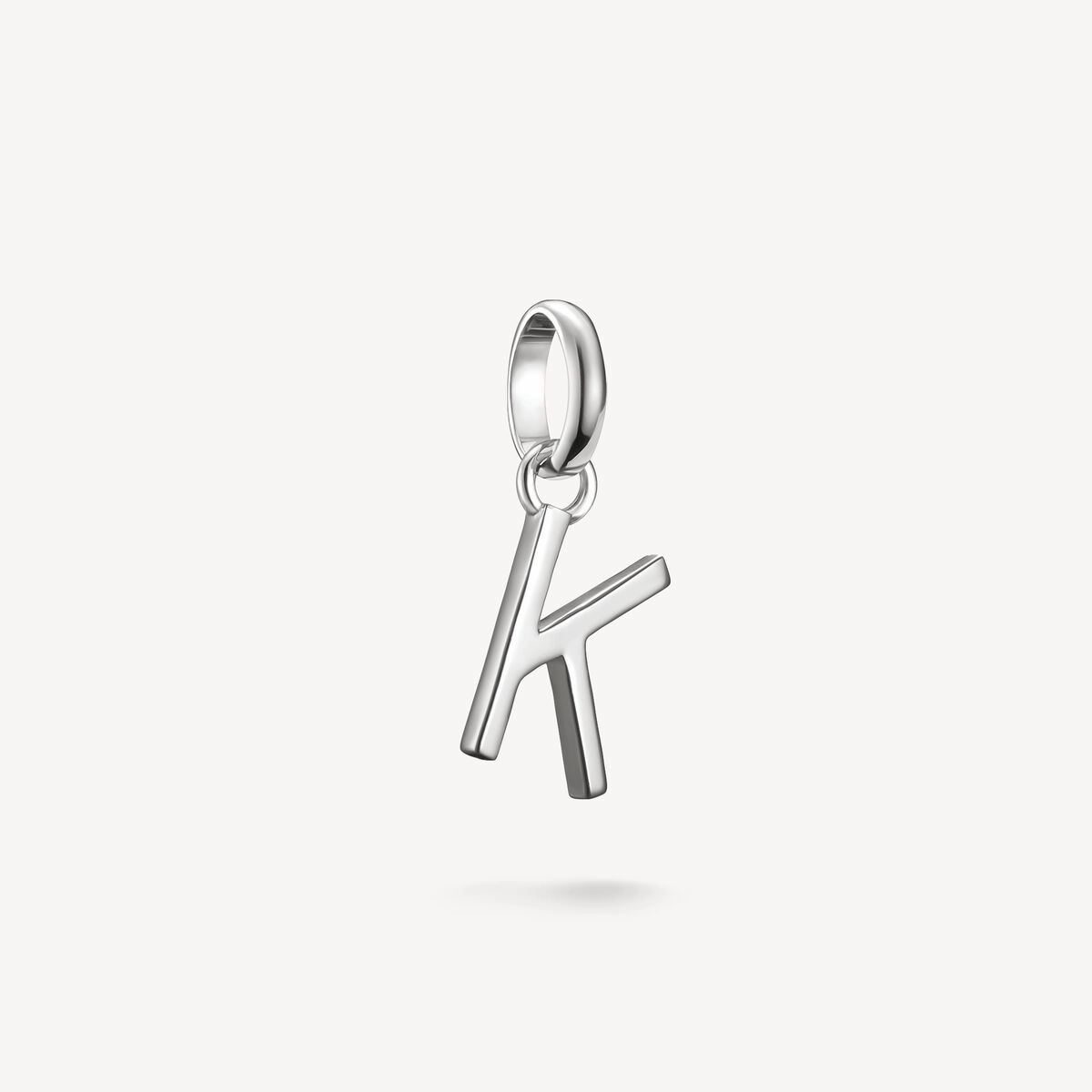 Thomas Sabo Sterling Silver Letter K Connect Charm