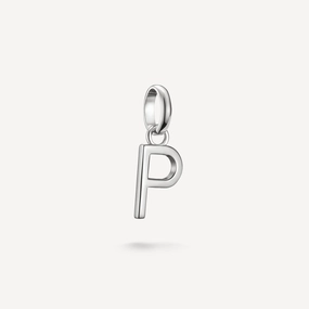 Thomas Sabo Sterling Silver Letter P Connect Charm