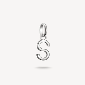 Thomas Sabo Sterling Silver Letter S Connect Charm