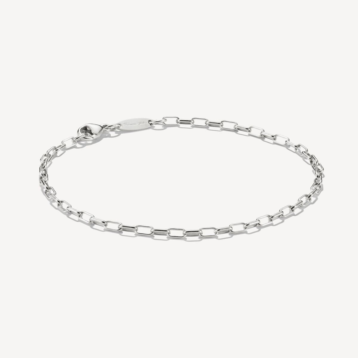 Thomas Sabo Sterling Silver Paperclip Bracelet