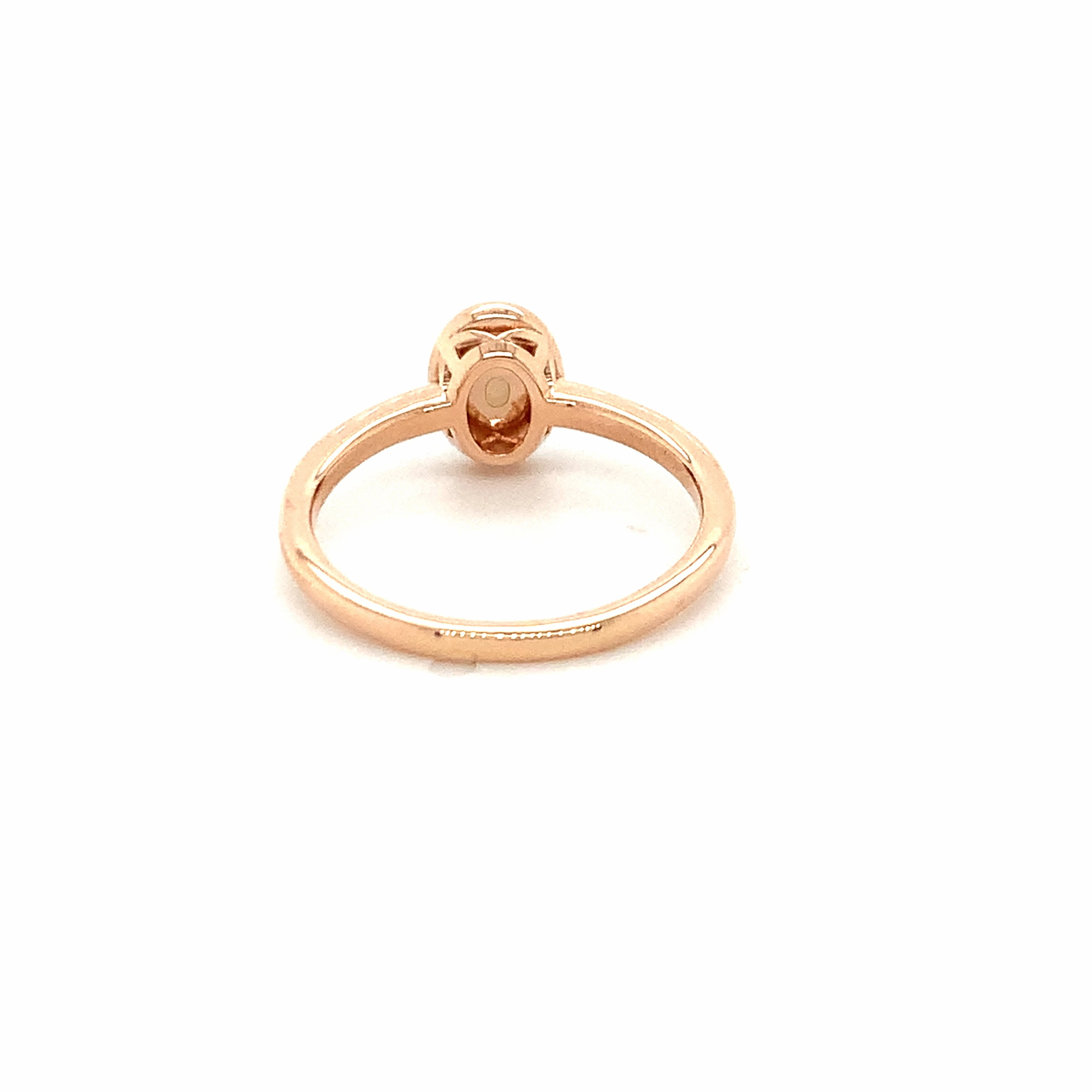 White Opal Ring