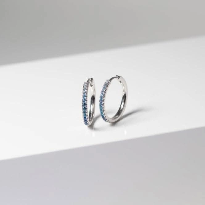 White Zirconia Ellera Grande Earrings SJ-E2869-GBL