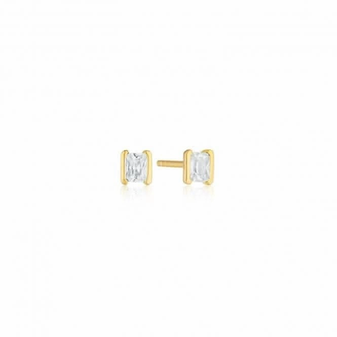 White Zirconia Roccanova Piccolo Earrings SJ-E42250-CZ-YG
