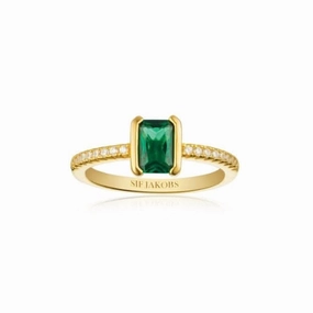 White Zirconia Roccanova Piccolo Ring SJ-R42266-GCZ-YG