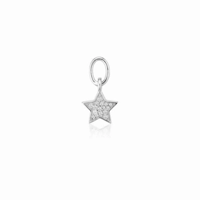 White Zirconia Stella Earring Charm SJ-CH2381-CZ
