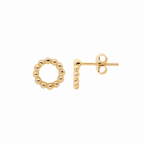 YGP Bubble Circle Stud Earrings